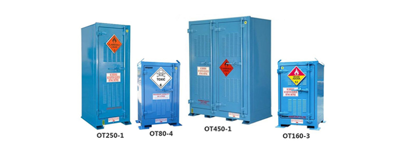 Details of Small Outdoor Dangerous Goods Storage OT80-1