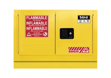 ما هي الاحتياطات لاستخدام خزانات مقاومة للانفجار في المختبرات ؟