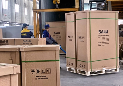 هل تعرف كيفية استخدام الخزانة المقاومة للانفجار ؟