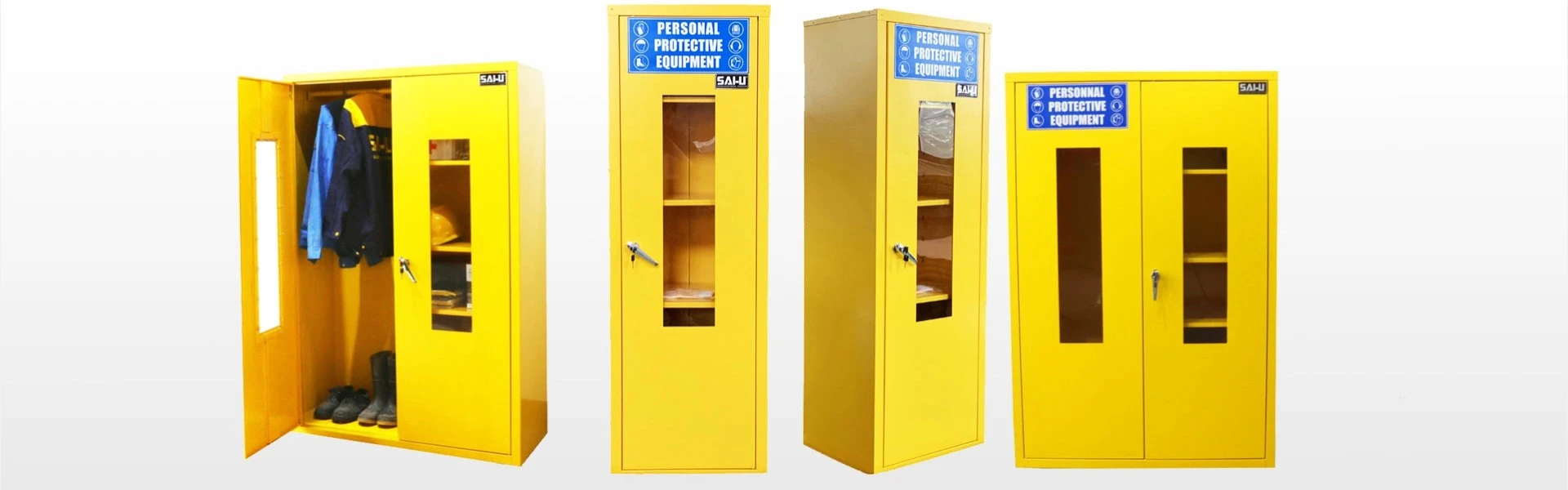 تخزين معدات الحماية الشخصية-خزانات البولي إيثيلين