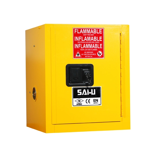 safety storage cabinet for flammable liquids
